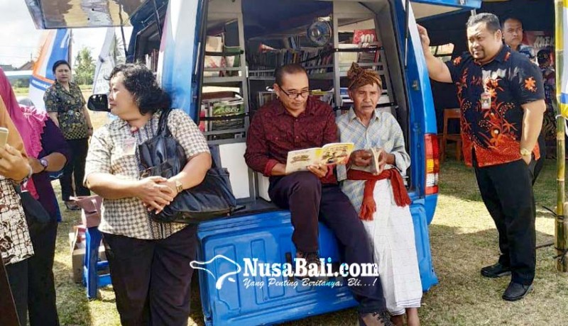 www.nusabali.com-mobil-pusling-minim-sekda-minta-manfaatkan-perpustakaan-sekolah