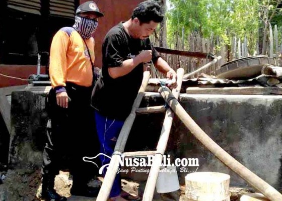 Nusabali.com - bpbd-salurkan-10000-liter-air-di-empat-banjar