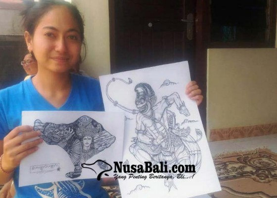 Nusabali.com - penyandang-difabel-jago-melukis-karyanya-dipakai-cover-dupa