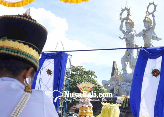 Nusabali.com - dinas-pariwisata-pelaspas-patung-surya-candra