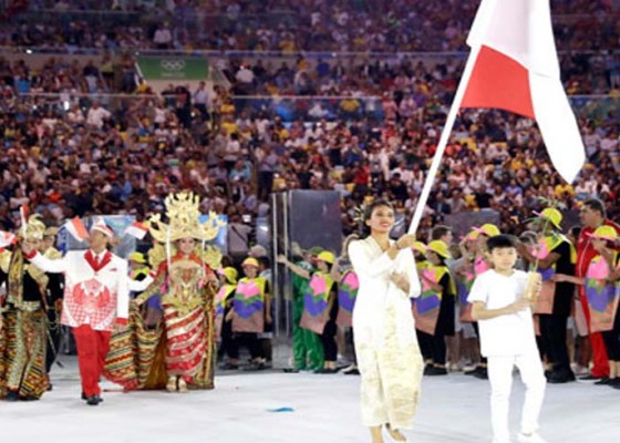 Nusabali.com - pembukaan-olimpiade-rio-de-janeiro-kehormatan-untuk-maria-londa
