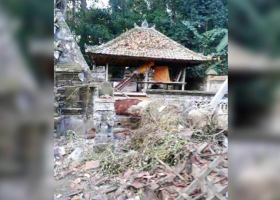 Nusabali.com - petaka-pohon-roboh-hancurkan-pura-di-wilayah-bangli-dan-tabnanan