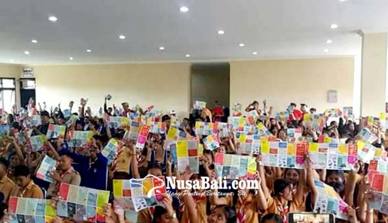 www.nusabali.com-ratusan-pelajar-ikuti-sosialisasi-bahaya-penyalahgunaan-narkoba-dan-hivaids