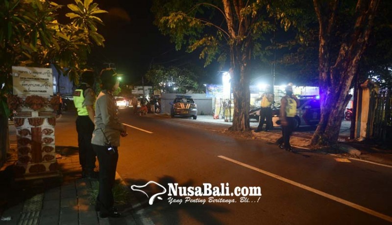 www.nusabali.com-karantina-wilayah-kelurahan-panjer-dilarang-menggunakan-road-barrier