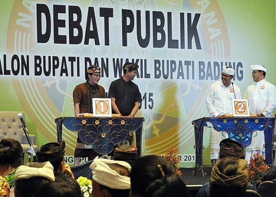 Nusabali.com - debat-kandidat-berjalan-normatif