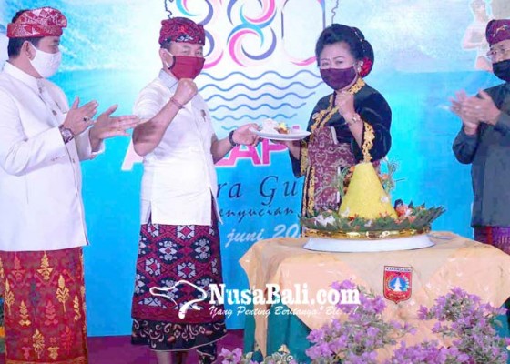 Nusabali.com - perayaan-hut-ke-380-kota-amlapura-secara-virtual