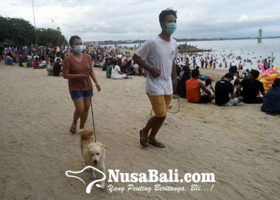 Nusabali.com - pantai-sanur-seolah-suasana-sudah-normal-kembali-di-akhir-libur-panjang