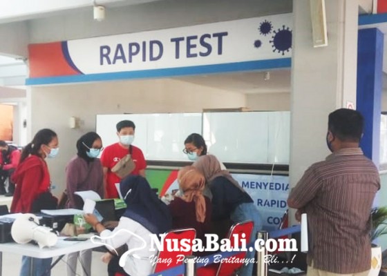 Nusabali.com - harga-miring-antre-rapid-test-antigen-bandara-ngurah-rai-berjam-jam