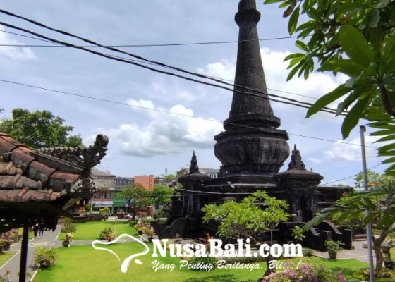 Nusabali.com - monumen-puputan-klungkung-ditutup-5-hari