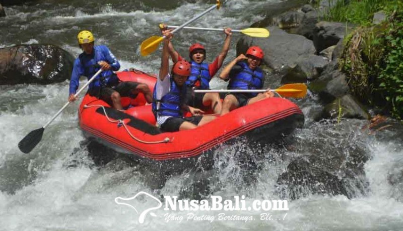 www.nusabali.com-rafting-beroperasi-pengunjung-sepi
