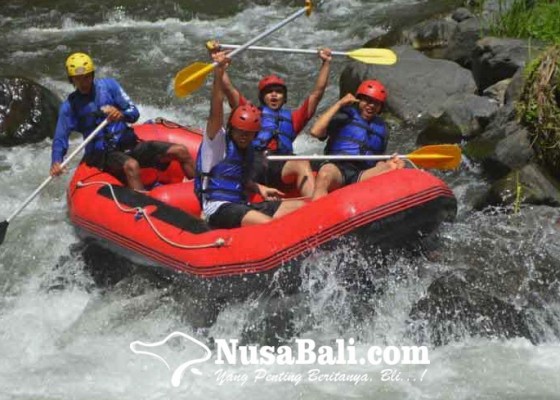 Nusabali.com - rafting-beroperasi-pengunjung-sepi