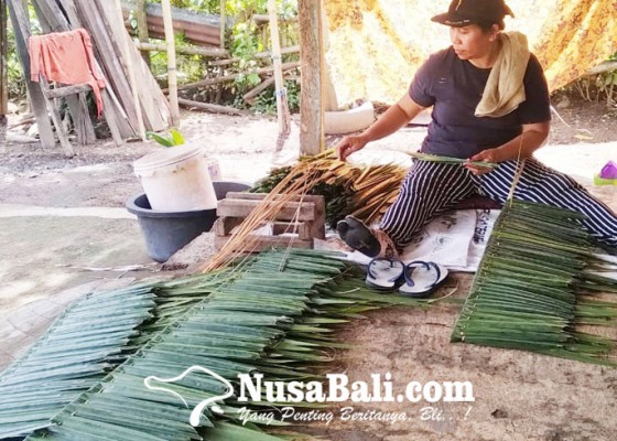 Nusabali.com - pariwisata-sepi-orderan-atap-buyuk-anjlok
