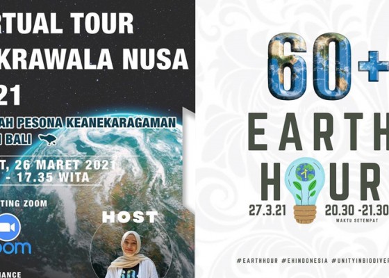 Nusabali.com - earth-hour-bali-adakan-virtual-tour-cakrawala-nusa-jelang-earth-hour-2021