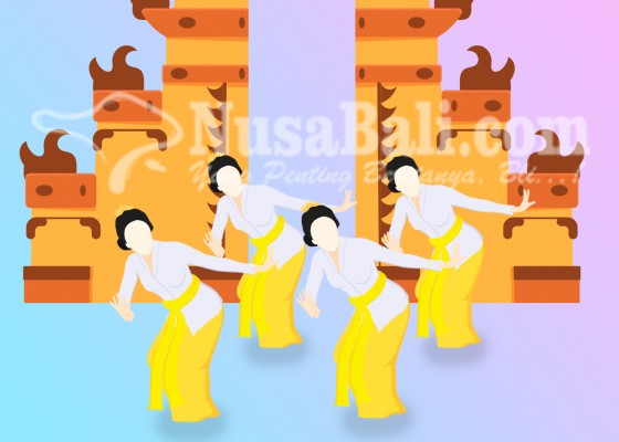 Nusabali.com - tari-maskot-pucuk-bang-tampil-perdana-saat-hut-ke-817-kota-bangli