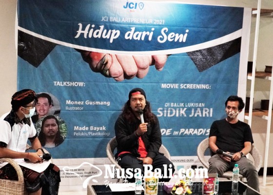Nusabali.com - jci-artpreneur-2021-bangkitkan-dan-semangati-seniman-di-masa-pandemi