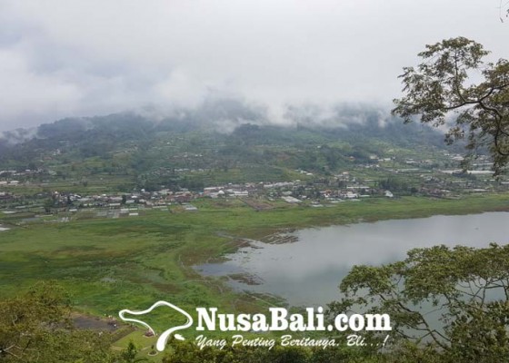 Nusabali.com - air-danau-buyan-danau-tamblingan-surut-200-meter