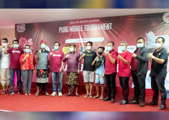Nusabali.com - 100-tim-ikuti-pubg-mobile-tournament-di-sekretariat-pdip-bangli