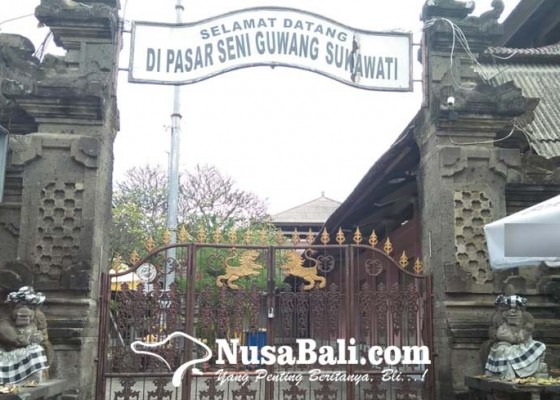 Nusabali.com - pasar-seni-guwang-sukawati-tutup-total