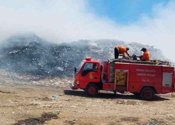 Nusabali.com - atasi-kebakaran-di-tpa-bengkala-dlh-terapkan-sanitary-landfill