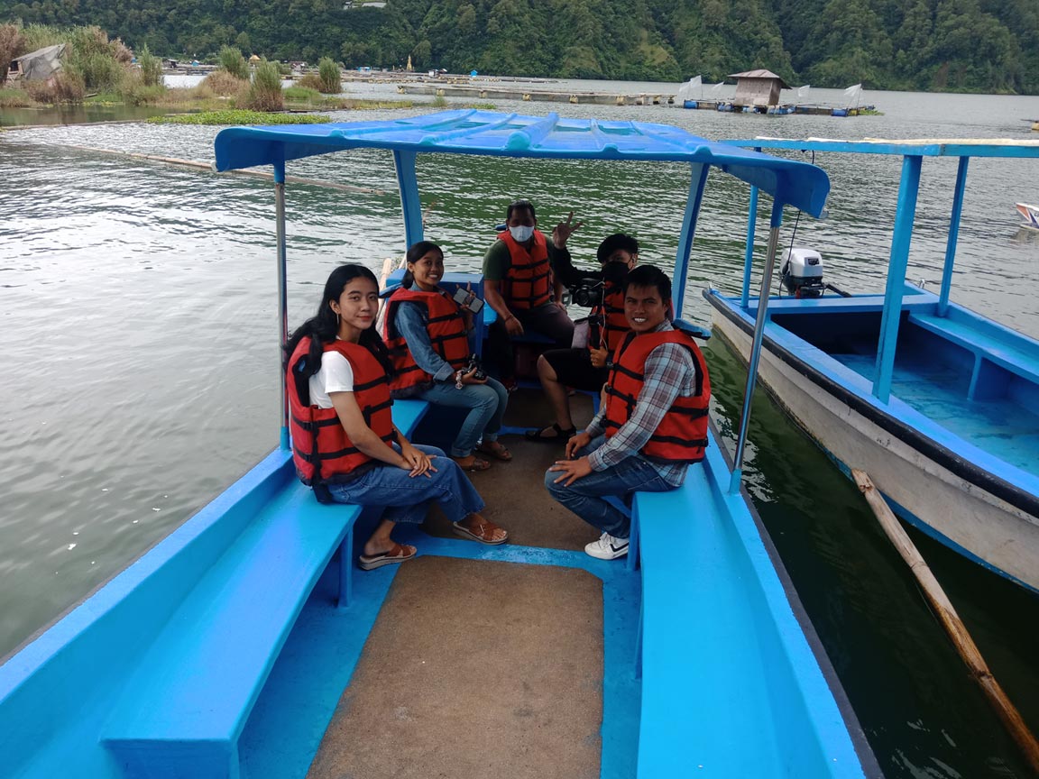 Boat Penyeberangan Danau Batur - Kintamani Boat Center - Senggol Bali