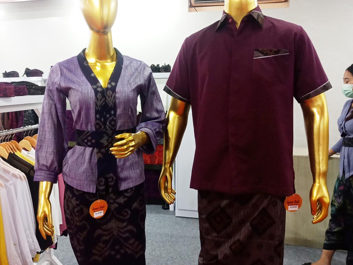Koleksi Lengkap Busana Endek Produksi Kwace Bali - Senggol Bali