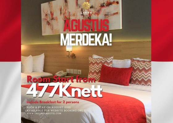 Nusabali.com - promo-special-agustus-menginap-di-the-cakra-hotel-bali