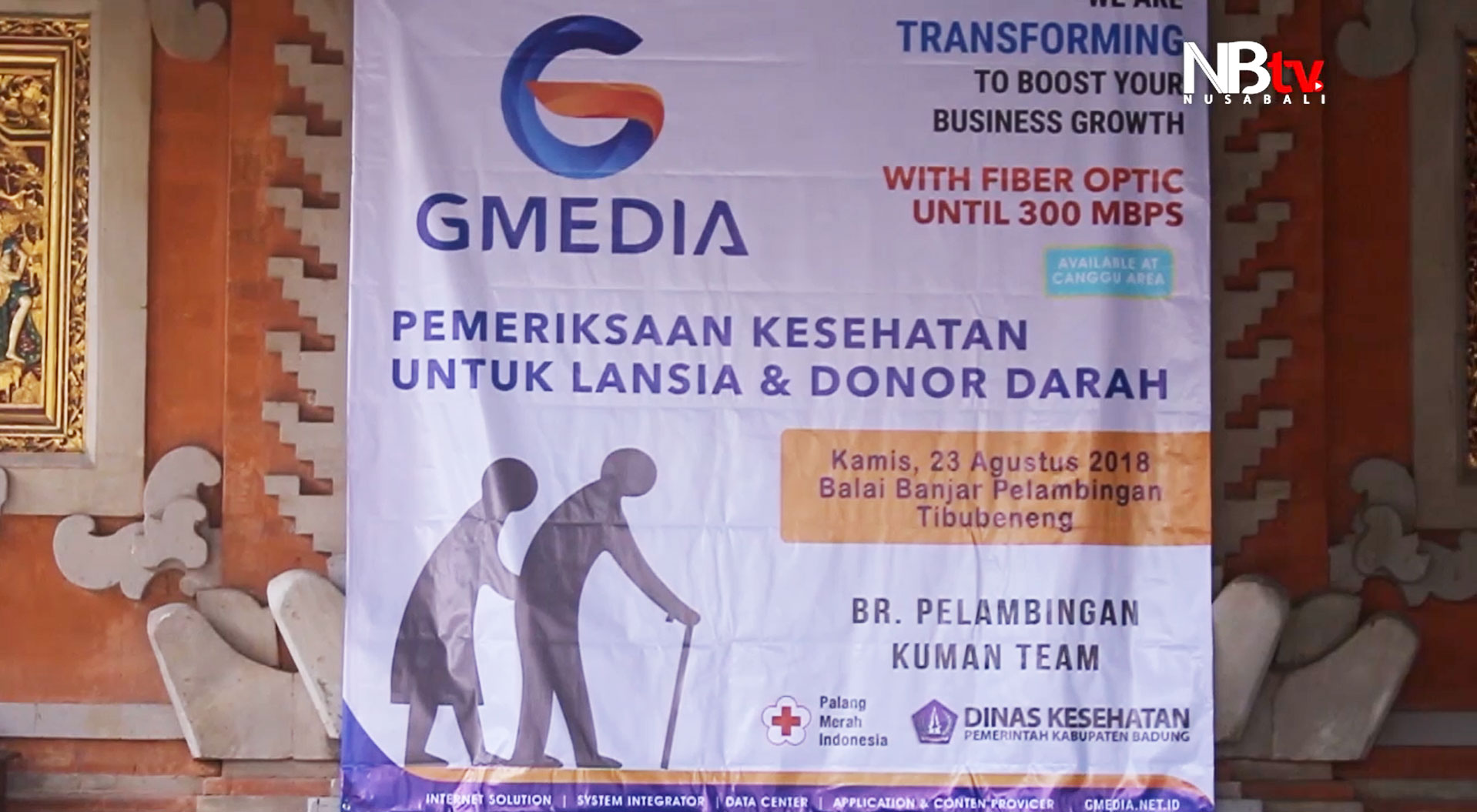 GMedia Gelar Aksi Periksa Kesehatan Gratis bagi Lansia dan Donor Darah